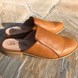 Loafer Mule in Camel
